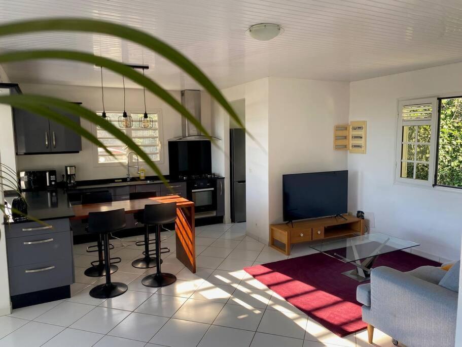 Les Terrasses De Maelle - Jolie Villa F4 Vue Mer Riviere-Salee 외부 사진