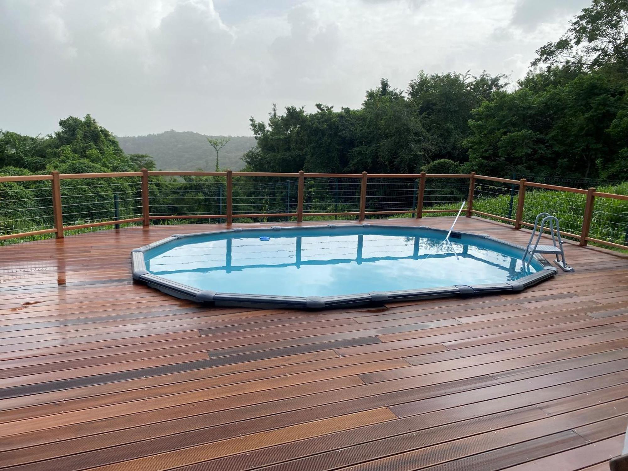 Les Terrasses De Maelle - Jolie Villa F4 Vue Mer Riviere-Salee 외부 사진