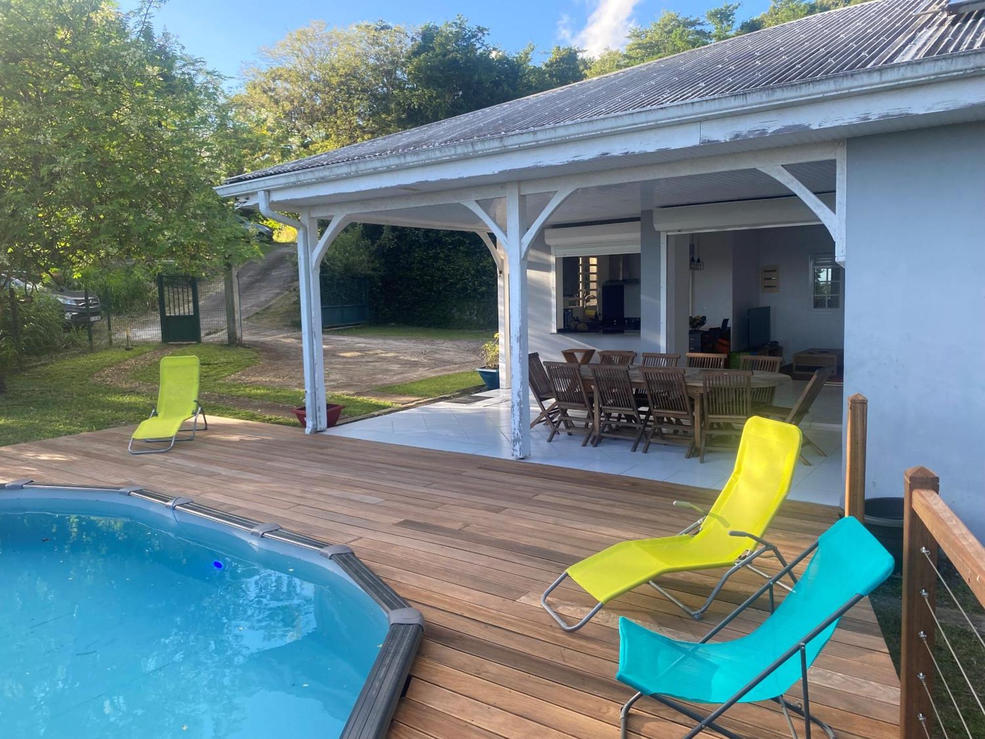 Les Terrasses De Maelle - Jolie Villa F4 Vue Mer Riviere-Salee 외부 사진
