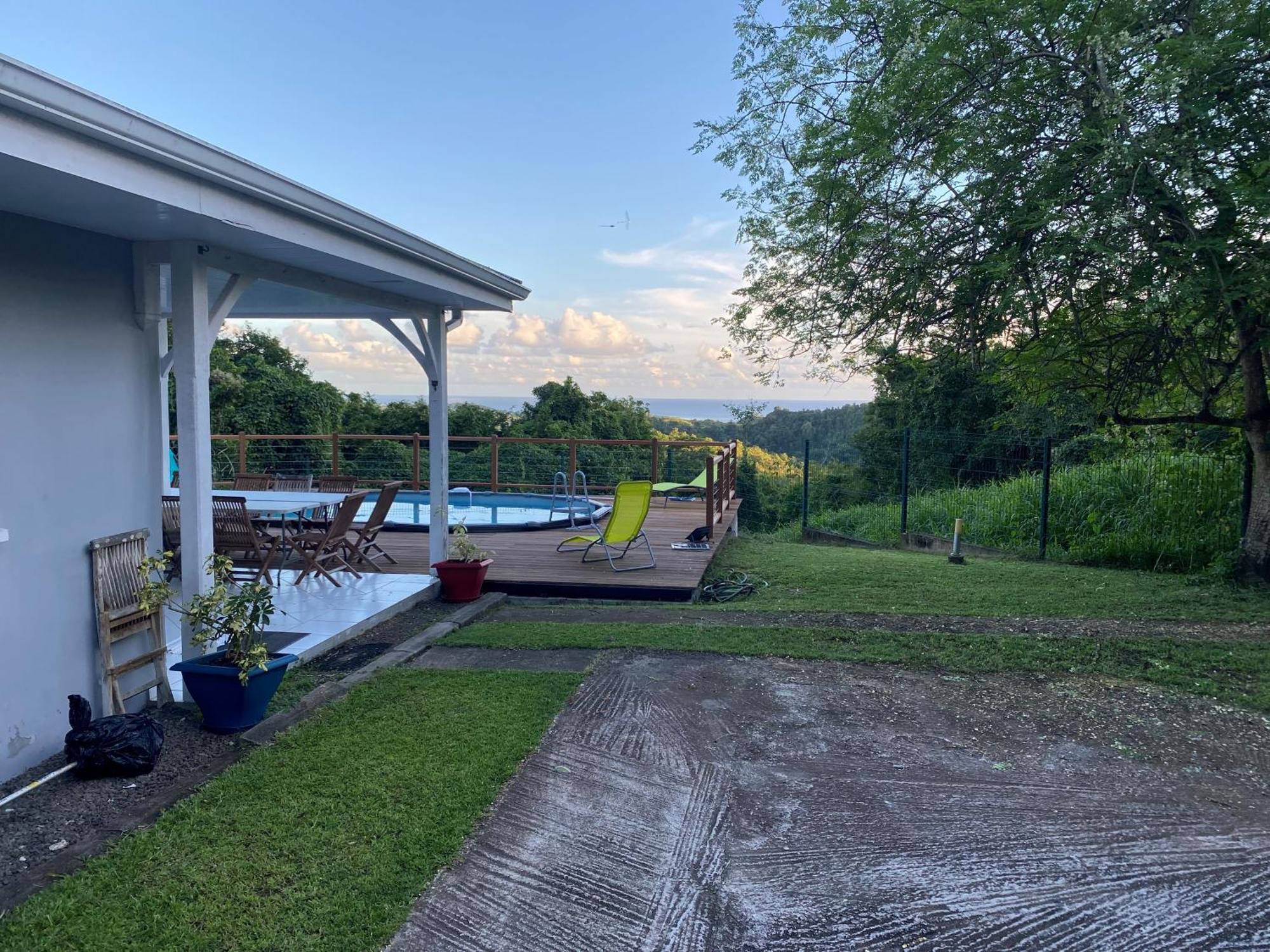 Les Terrasses De Maelle - Jolie Villa F4 Vue Mer Riviere-Salee 외부 사진